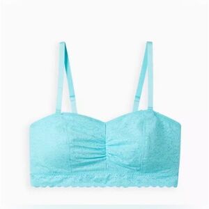 Unlined 4-Way Stretch Lace Bandeau